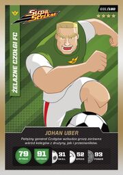 Johann Uber Iron Tank FC Supa Strikas CLASH CARDS