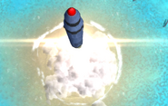 A close look of the Nuclear Warhead