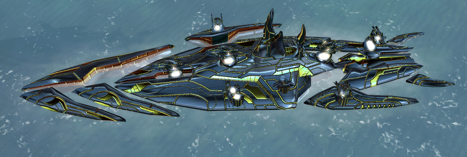 Seraphim T3 Battleship | Supreme Commander Wiki | Fandom