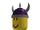 Purple Viking Helm