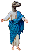 Raptor Jesus (4chan / DeviantArt) ¤