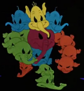 Elephants-face Nightmare Fuel (The "Final Foe") Debut: Dumbo (1941)