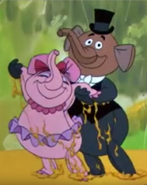 The Dancing Heffalump Couple (The "Final Foe") Debut: Winnie-the-Pooh and the Blustery Day