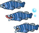 Threefish (Catch of the Day) (Appears in Ann Glerr's moveset)