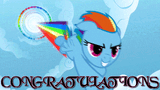 Rainbow Dash's Ending Poster