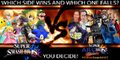 Which team do you think is gonna win this battle? Team Smash Wii U won!