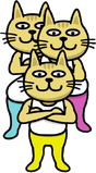 Lumbercats (Wild Woodwork (Story)) (Appears in Woodcutter Bear's moveset)