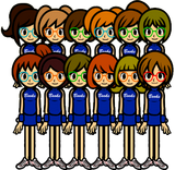 School Library Pep Squad (Cheer Readers) (Appears in Romeo's moveset)