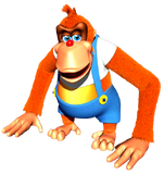 Lanky Kong (Donkey Kong 64) MOVESET