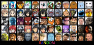 The Character Select Screen (Without any DLC characters)