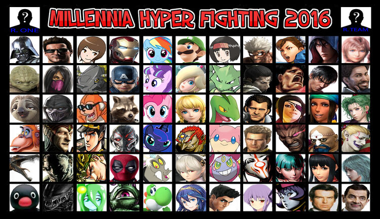 Millennia-Hyper-Fighting-2016-(Character-Select-Screen)