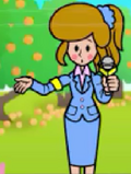News Lady (Orange Remix) (Appears in Martian's moveset)