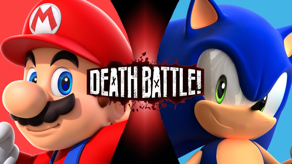 death battle sonic vs mario death battle sonic vs mario