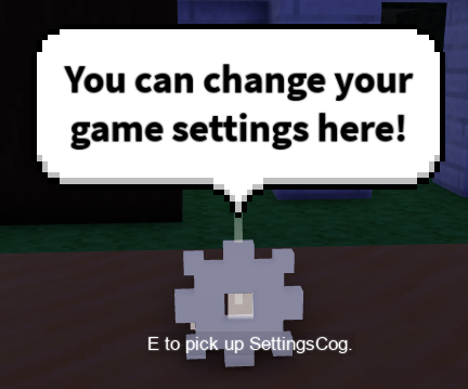 How to change your game settings