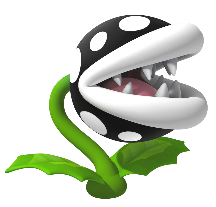 Inky Piranha Plant Super Mario 3D Land Wiki Fandom