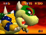 Bowser facing Mario a second time.