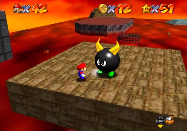 Boil the Big Bully - Lethal Lava Land - Super Mario 64, Super Mario 3D  All-Stars