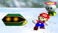 Moneybag with Mario and Spindrift SM64