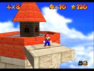Super Mario 64 Whomps Fortress tower