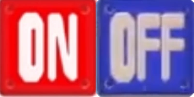 ON/OFF Switch | Super Mario Maker 2 Wiki | Fandom