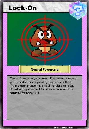 Lock-On | Super Mario Trading Card Game Wiki | Fandom