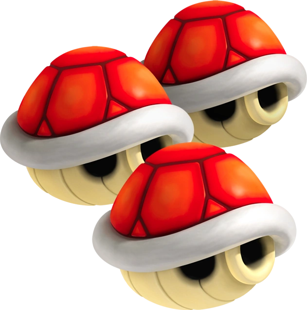 Triple Red Shell | Super Minecraft Kart Wikia | Fandom