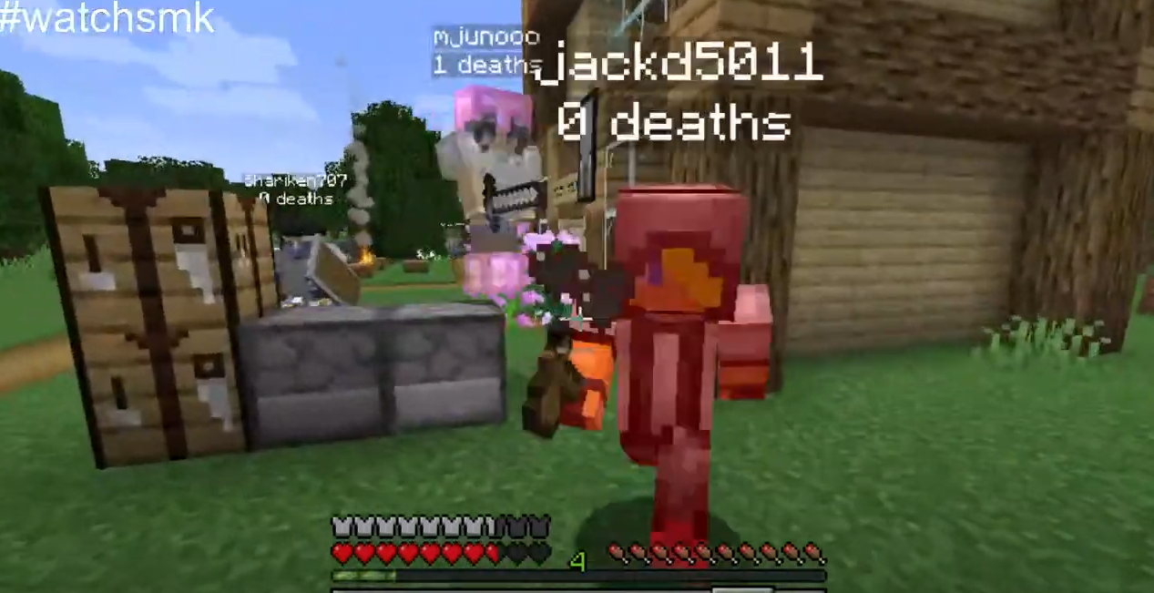 I kill this player 👿 in Minecraft smp 