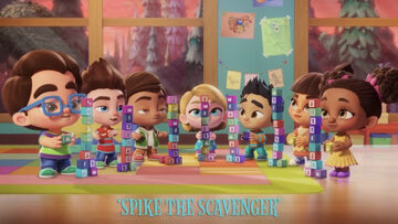 Super monsters toys spike discount