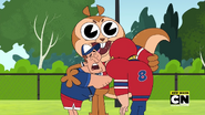 S1 E8 Squirrel mascot with CH and Jock