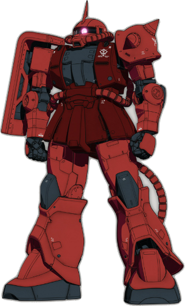 ガンダム MS-06S Char's Custom Zaku II BANDAI Gundam MS-06S Zaku II Char Custom HGUC 1/144 Scale | eBay