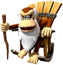 SSBU spirit Cranky Kong