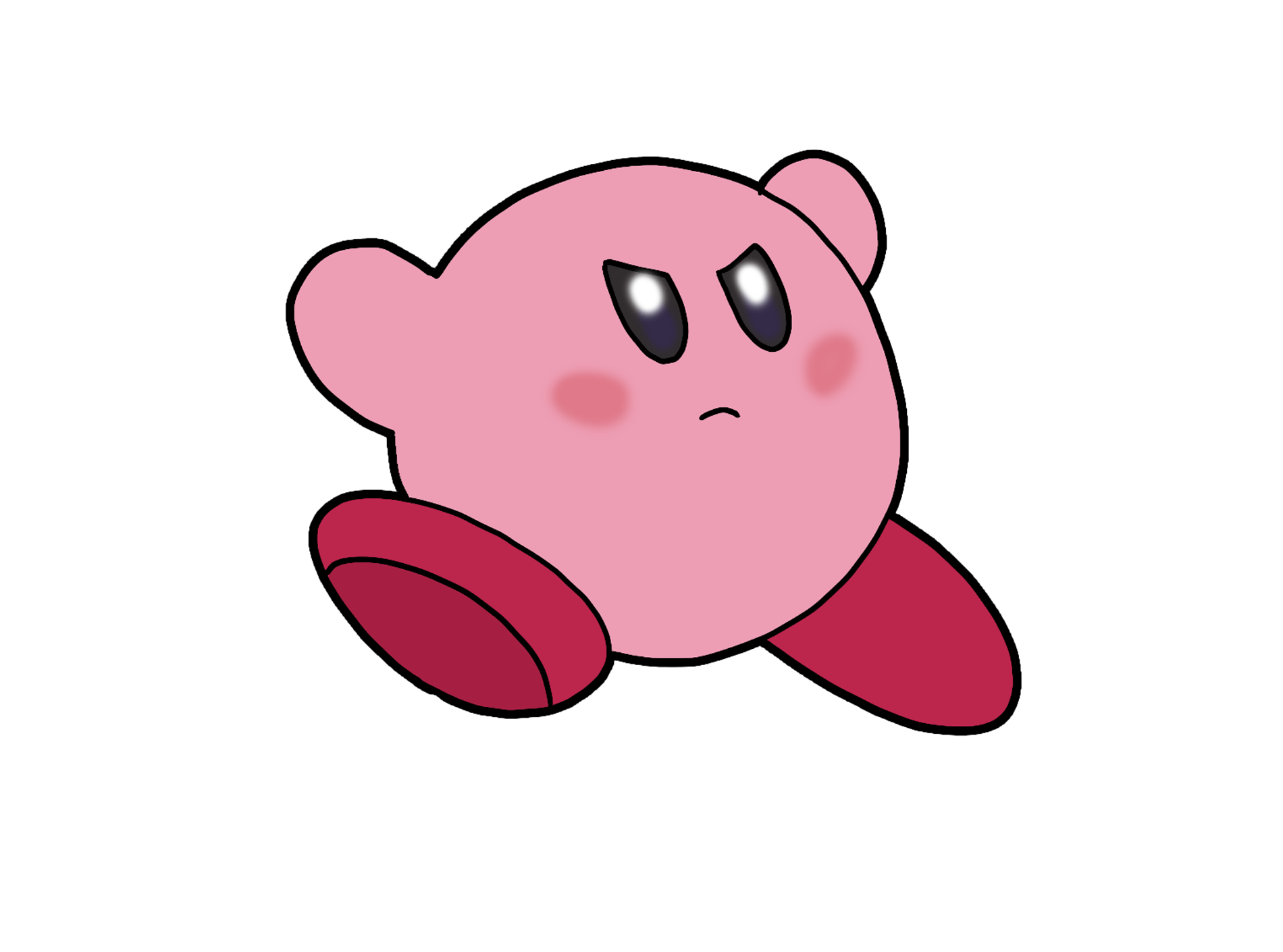 wii fit trainer smash bros kirby