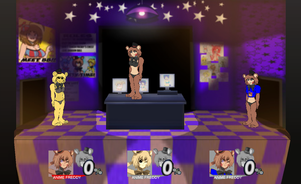 Freddy's Anime Convention Office Super Smash Bros. Toon Wikia Fandom