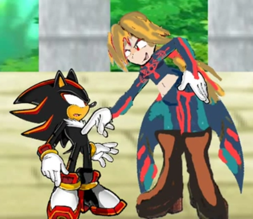 Sonic x Shadow, Loja Cor de Jambo