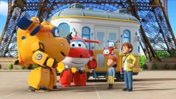 Time Travel Mayhem Part 1 | Super Wings Wiki | Fandom