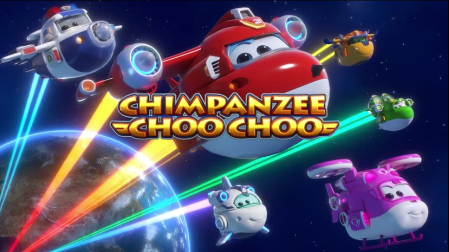 しどぅーん Chimpanzee Choo Choo | Super Wings Wiki | Fandom