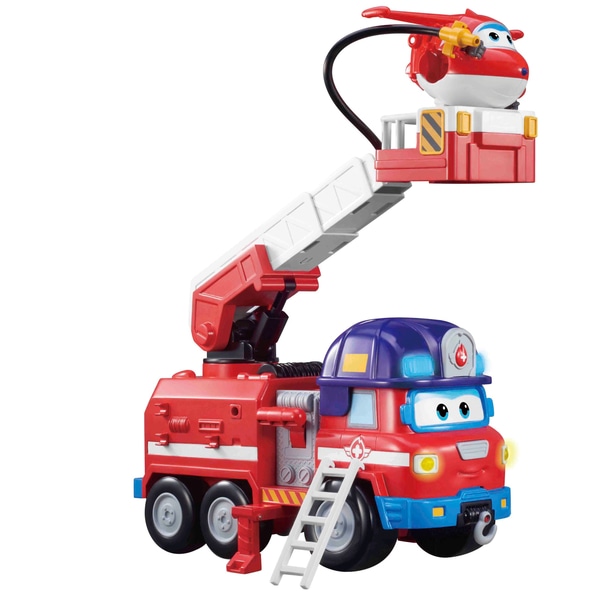 super wings poppa wheels large rescue truck
