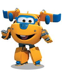 donnie robot super wings