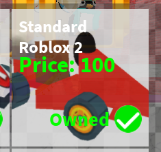 Standard Roblox 2 Super Roblox Kart Wiki Fandom - roblox kart roblox