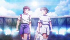 Misugi vs Tsubasa