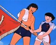 Tsubasa y Hyuga campeones