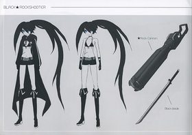 Black Rock shooter Concept Art