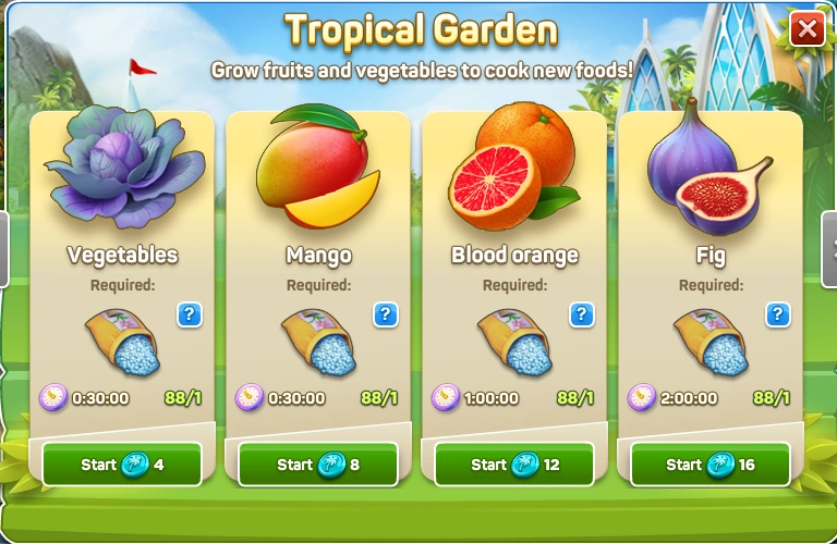ゲームキャラクター Garden 4th Garden Completed Full Tour - Gardenscapes - Gardentown