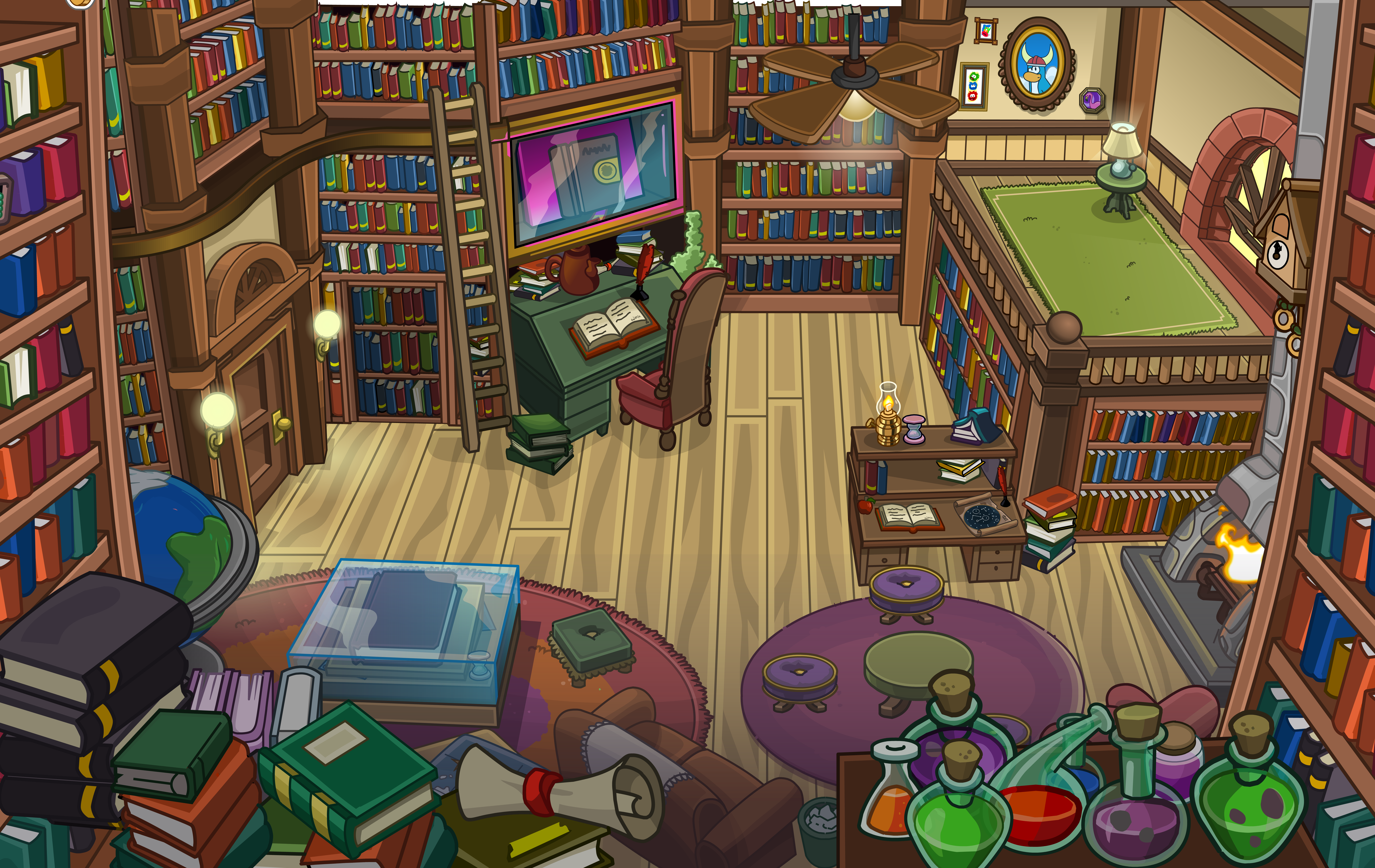 Biblioteca | Super Club Penguin Wiki | Fandom