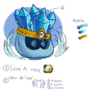 Concepto de Arte del puffle.