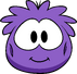 Disfraz de puffle violeta