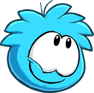 Puffle Celeste Animado