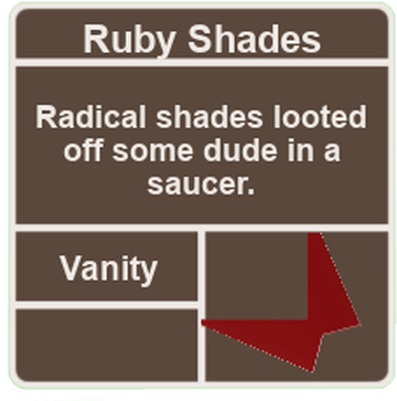 Ruby Shades Super Cube Cavern Wiki Fandom - ruby shades roblox