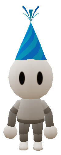 Blue Party Hat Super Cube Cavern Wiki Fandom - roblox party hat wiki