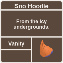Sno Hoodie | Super Cube Cavern Wiki | Fandom